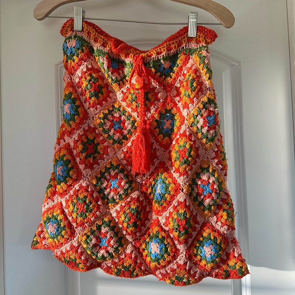FARM Rio Crochet Mini Skirt - Picture 4 of 9
